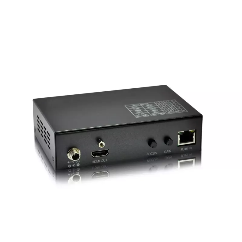 Zestaw przedłużacza HDMI LevelOne przez Cat.5, HDBaseT, 100 m