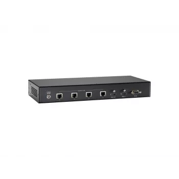 Nadajnik LevelOne HDMI przez Cat.5, HDBaseT, 100 m, 4 wyjścia kanałowe, 802.3af PoE
