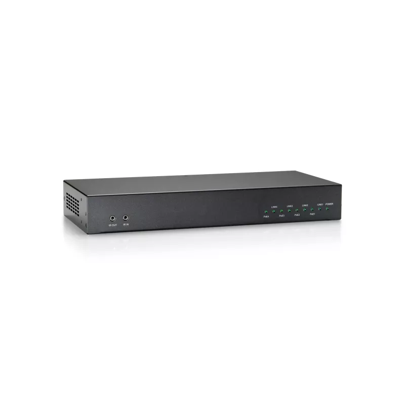 Nadajnik LevelOne HDMI przez Cat.5, HDBaseT, 100 m, 4 wyjścia kanałowe, 802.3af PoE