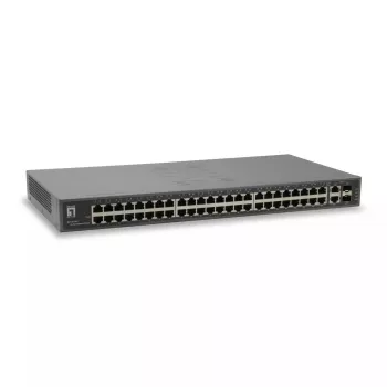 LevelOne 50-Portowy Przełącznik Fast Ethernet, 2 x Gigabit SFP/RJ45 Combo