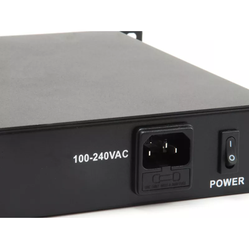 LevelOne 24-portowy przełącznik Gigabit PoE, 802.3at/af PoE, 630W
