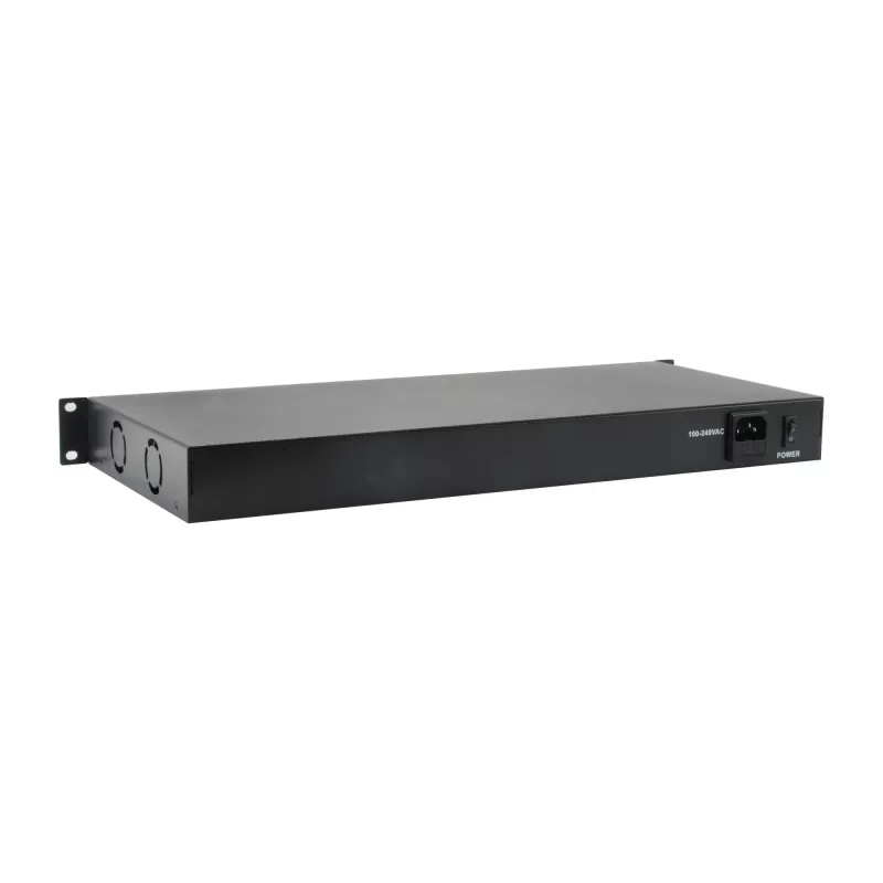 LevelOne 24-portowy przełącznik Gigabit PoE, 802.3at/af PoE, 630W
