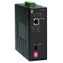 LevelOne RJ45 na SFP Gigabitowy przemysłowy konwerter mediów, od -40°C do 75°C