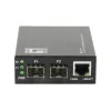 LevelOne RJ45 na SFP Gigabitowy konwerter mediów/przełącznik, 2 x SFP, 1 x RJ45