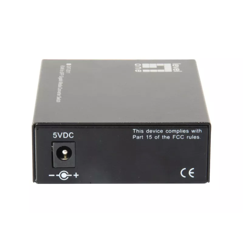 LevelOne RJ45 na SFP Gigabitowy konwerter mediów/przełącznik, 2 x SFP, 1 x RJ45