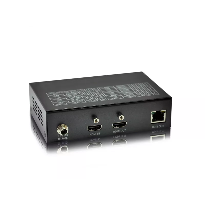 LevelOne Nadajnik HDMI przez Cat.5, 300 m, 1920 x 1200 pikseli, nadajnik AV, 300 m, czarny