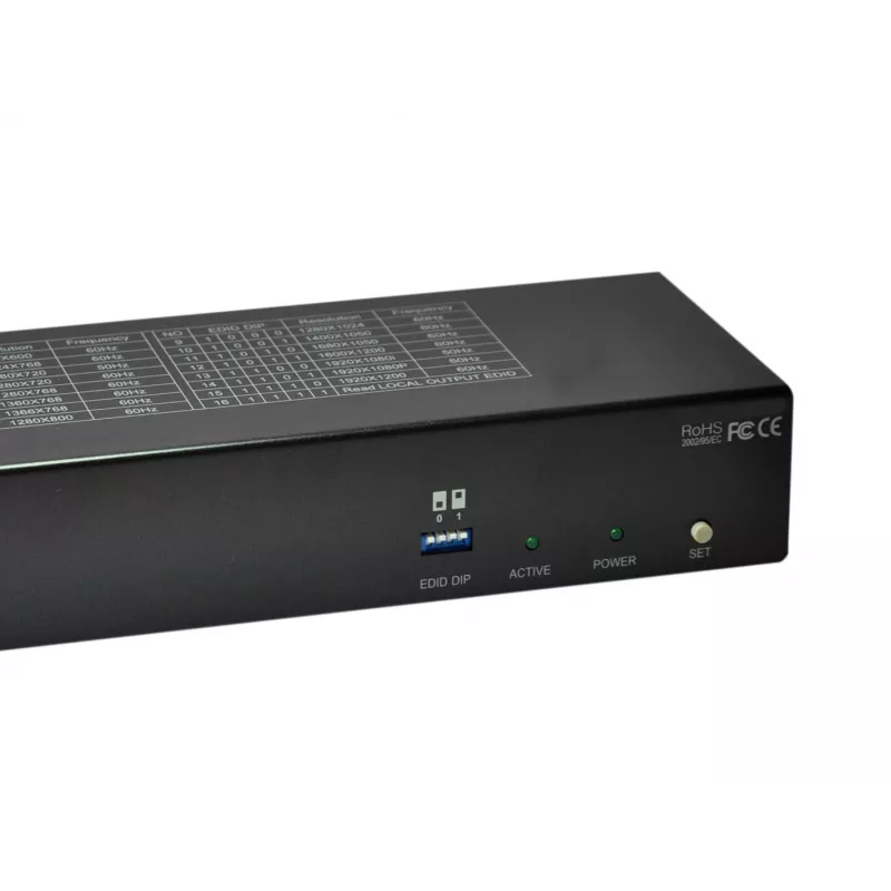 LevelOne Nadajnik HDMI przez Cat.5, 300 m, 8 wyjść kanałowych