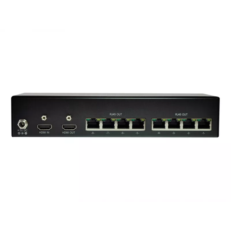 LevelOne Nadajnik HDMI przez Cat.5, 300 m, 8 wyjść kanałowych