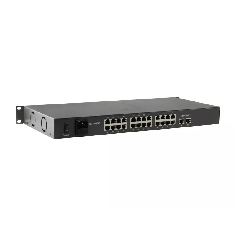 Niezarządzalny przełącznik LevelOne FGP-2601W150 26-portowy Fast Ethernet PoE