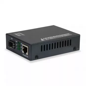 LevelOne RJ45 na SFP Gigabit Media Converter, PoE PSE