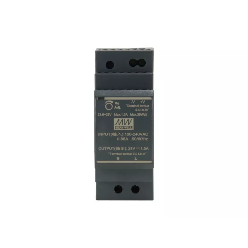 Zasilacz przemysłowy LevelOne 24 V DC, 30 W, szyna DIN