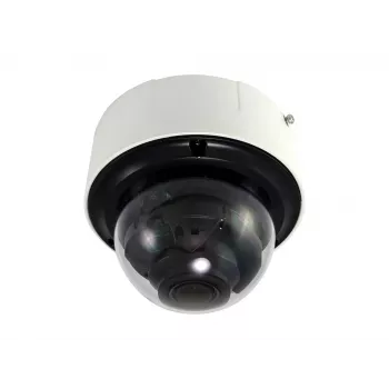 LevelOne GEMINI Fixed Dome IP sieciowy Camera, 2-Megapixel, H.265, 60fps HFR, 4.3X Optical Zoom, IR LEDs, Indoor/Outdoor