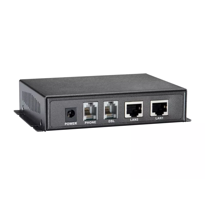 LevelOne VDS-1201 konwerter mediów sieciowych 100 Mbit/s Czarny
