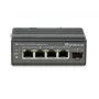 sieciowy Switch LevelOne IGU-0501 Gigabit Ethernet PoE Czarny