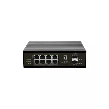 LevelOne IGP-1031 przełącznik sieciowy Gigabit Ethernet (10/100/1000) Power over Ethernet (PoE) Czarny