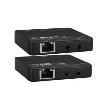 LevelOne HVE-9006 AV extender AV transmitter & receiver Czarny