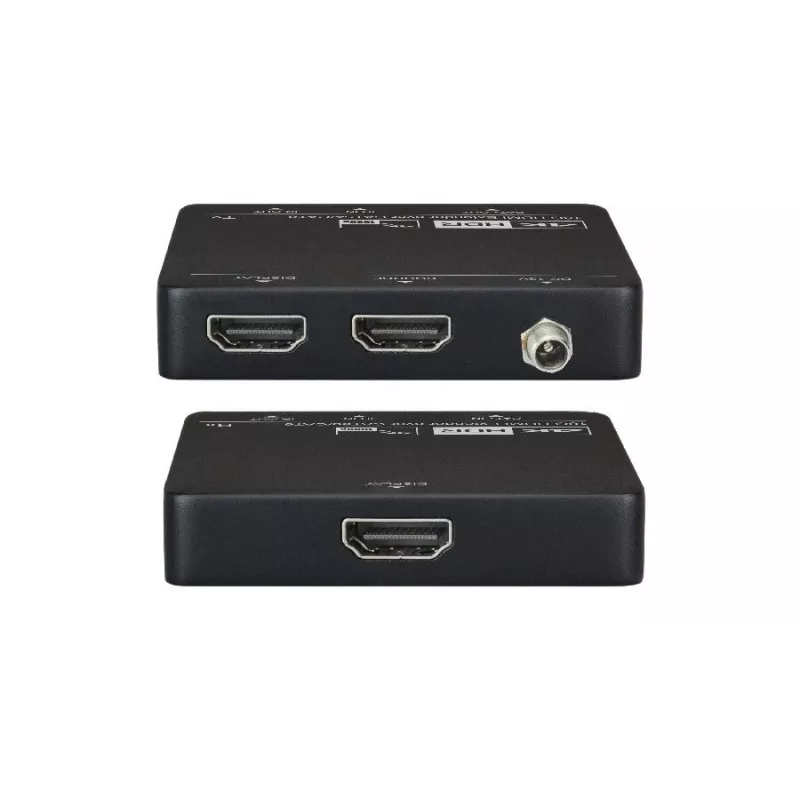 LevelOne HVE-9006 AV extender AV transmitter & receiver Czarny