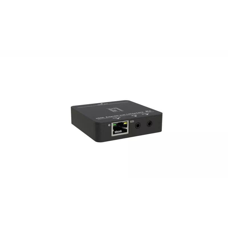 LevelOne HVE-9006 AV extender AV transmitter & receiver Czarny