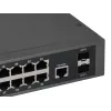 LevelOne GEP-2652 przełącznik sieciowy Zarządzalny L2 Gigabit Ethernet (10/100/1000) Power over Ethernet (PoE) Szary