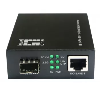 LevelOne konwerter mediów RJ45 na SFP+ 10 Gigabit