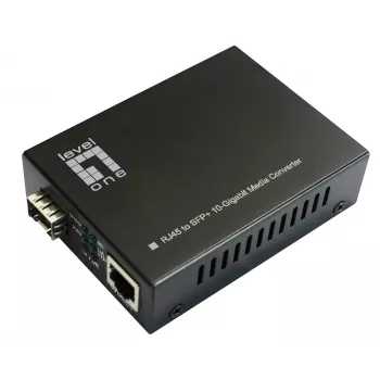 LevelOne konwerter mediów RJ45 na SFP+ 10 Gigabit