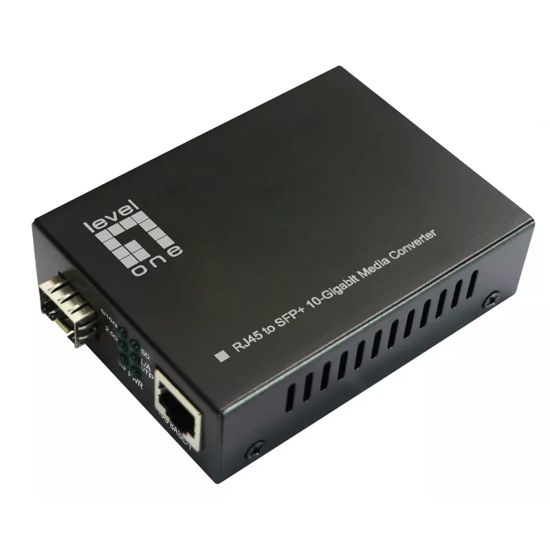 LevelOne konwerter mediów RJ45 na SFP+ 10 Gigabit