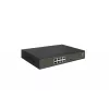 LevelOne Hilbert 10-portowy gigabitowy przełącznik Smart Lite PoE, 8 wyjść PoE, 2 x Gigabit SFP, PoE 802.3at/af, budżet mocy PoE 130 W