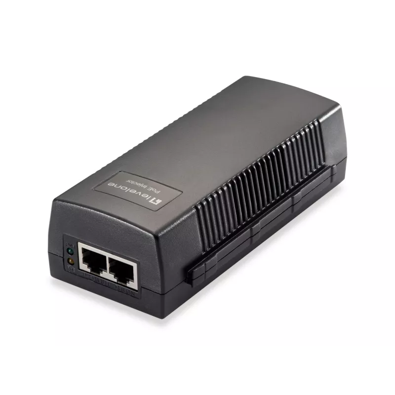 LevelOne POI-3010 adapter PoE Fast Ethernet, Gigabit Ethernet 52 V