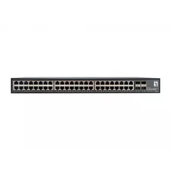 LevelOne GTU-5211 przełącznik sieciowy Niezarządzalny Gigabit Ethernet (10/100/1000) Czarny