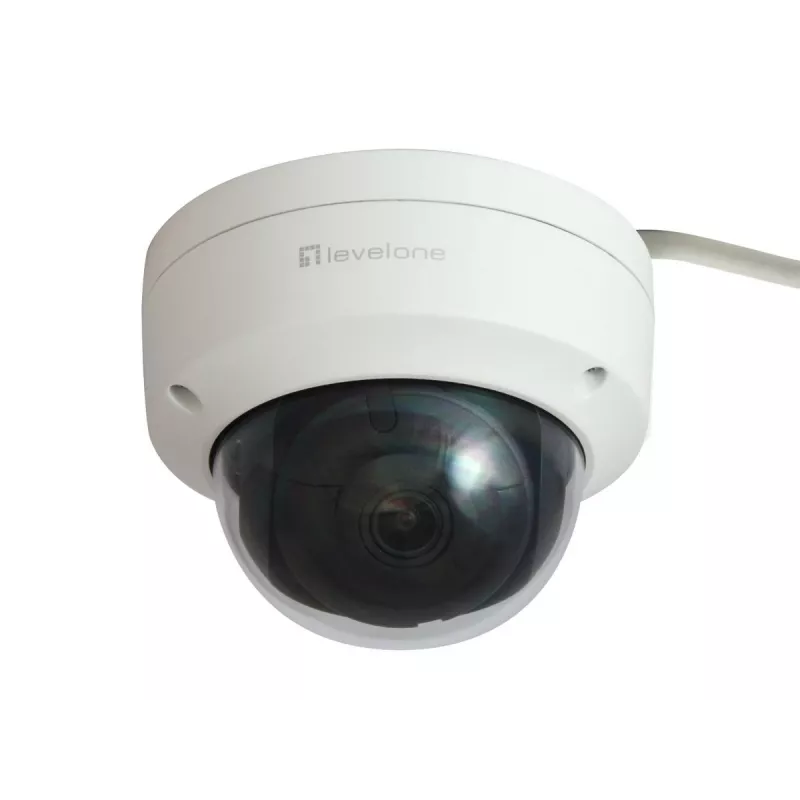 Kamera IP LevelOne GEMINI stałokopułkowa, 6 megapikseli, H.265, PoE 802.3af, do wewnątrz i na zewnątrz