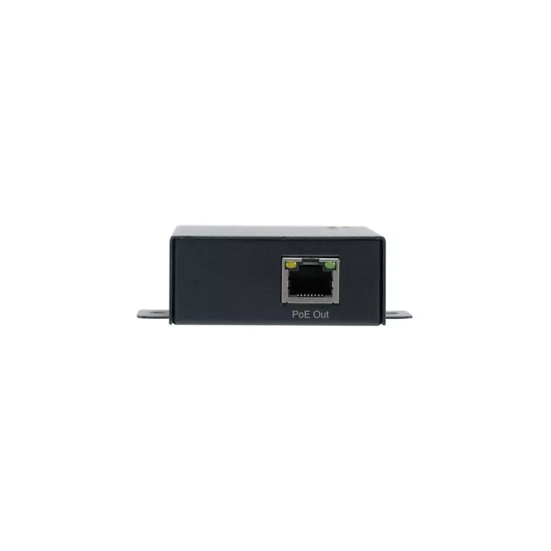 LevelOne 1-Port RJ-45 Gigabit PoE Repeater, IEEE 802.3, IEEE 802.3af, IEEE 802.3at, IEEE 802.3u, IEEE 802.3x, czarny, 100 m, RoHS, UKCA, CE, 0 - 40 °C, 0 - 90%