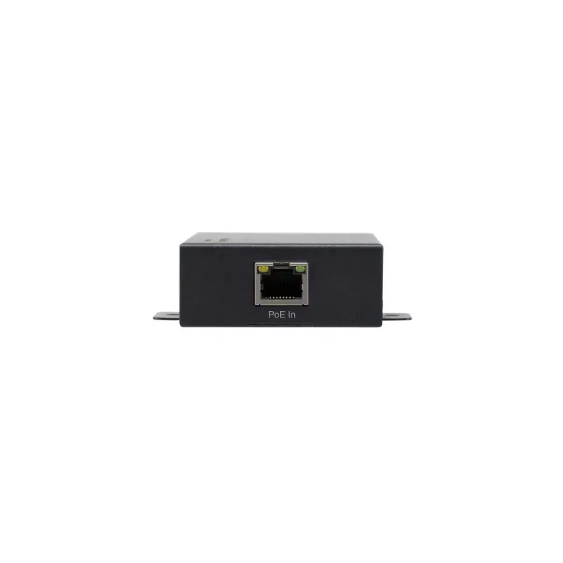LevelOne 1-Port RJ-45 Gigabit PoE Repeater, IEEE 802.3, IEEE 802.3af, IEEE 802.3at, IEEE 802.3u, IEEE 802.3x, czarny, 100 m, RoHS, UKCA, CE, 0 - 40 °C, 0 - 90%