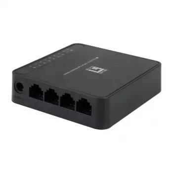 LevelOne FEU-0812 przełącznik sieciowy Niezarządzalny Fast Ethernet (10/100) Czarny