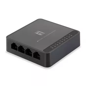 LevelOne FEU-0812 przełącznik sieciowy Niezarządzalny Fast Ethernet (10/100) Czarny