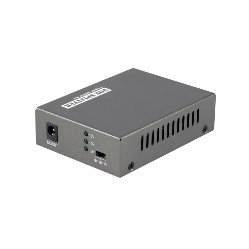 LevelOne Gigabit PoE Splitter, 802.3at/af PoE, 5-12V DC Output
