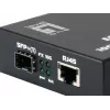 LevelOne GVT-0500 konwerter mediów sieciowych 10000 Mbit/s Czarny