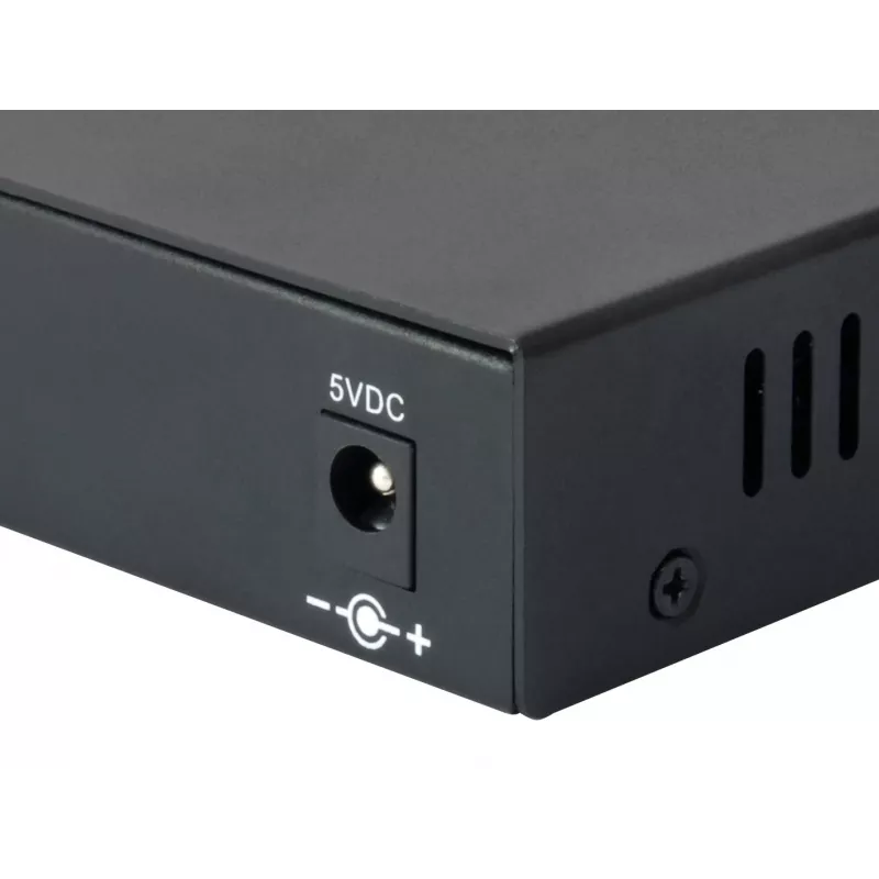 LevelOne GVT-0500 konwerter mediów sieciowych 10000 Mbit/s Czarny