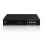 LevelOne KILBY 10-Port L2 Managed Gigabit PoE Switch, 2 x SFP, 802.3at/af PoE, 125W, 8 Wyjść PoE