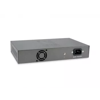 LevelOne GEP-1221 przełącznik sieciowy niezarządzalny Gigabit Ethernet (10/100/1000) Power over Ethernet (PoE) czarny