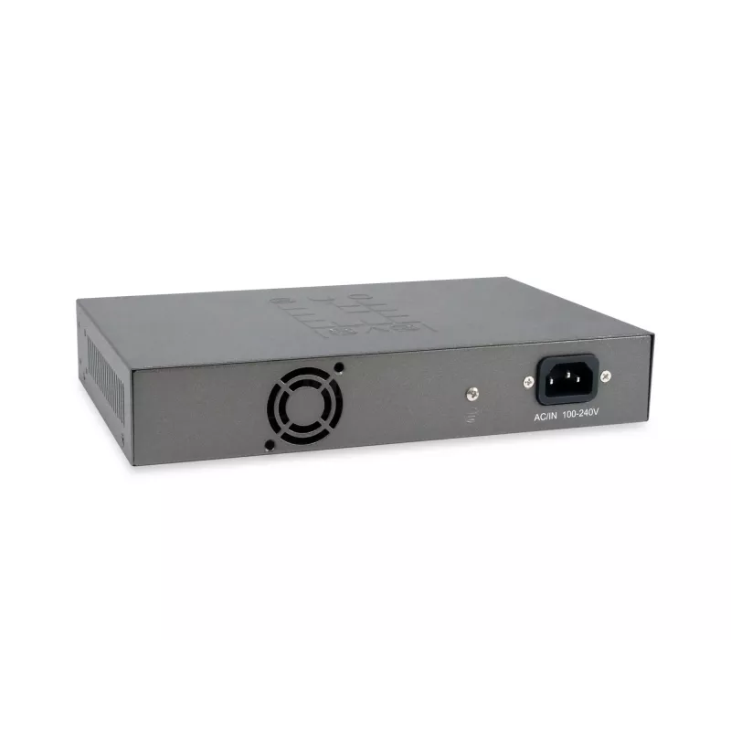 LevelOne GEP-1221 przełącznik sieciowy niezarządzalny Gigabit Ethernet (10/100/1000) Power over Ethernet (PoE) czarny