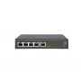 LevelOne Hilbert 5-portowy Gigabit PoE Smart Lite Switch, 802.3at/af PoE, 4 wyjścia PoE, budżet mocy PoE 60 W