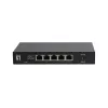 5-portowy niezarządzalny przełącznik Ethernet 2.5G LEVELONE GEU-0525 — 5× 2.5G RJ-45, niezarządzalny, przepustowość 25 Gbit/s, możliwość montażu na ścianie