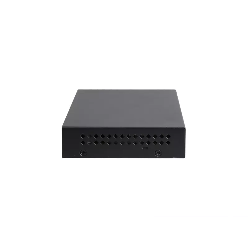 5-portowy niezarządzalny przełącznik Ethernet 2.5G LEVELONE GEU-0525 — 5× 2.5G RJ-45, niezarządzalny, przepustowość 25 Gbit/s, możliwość montażu na ścianie
