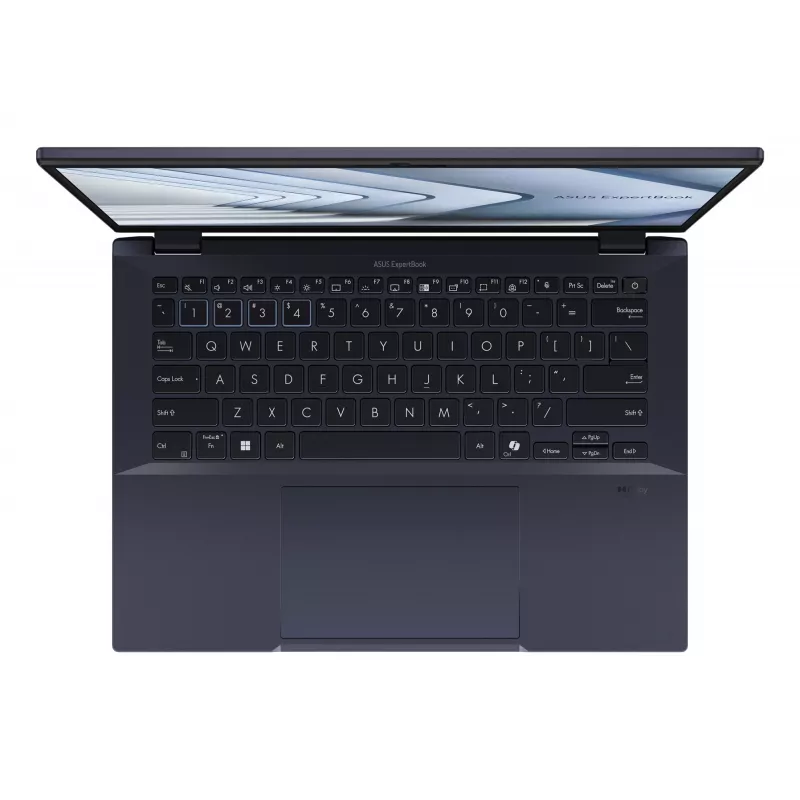 ASUS ExpertBook B5 B5404CMA-Q70103X Intel Core Ultra 7 155U Laptop 35,6 cm (14 cali) WUXGA 32 GB DDR5-SDRAM 1 TB SSD Wi-Fi 6E (802.11ax) Windows 11 Pro Czarny