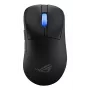 Mysz ASUS ROG Keris II Ace Wireless AimPoint Czarna Gaming Praworęczna RF Wireless + Bluetooth + USB Typ-A Optyczna 42000 DPI