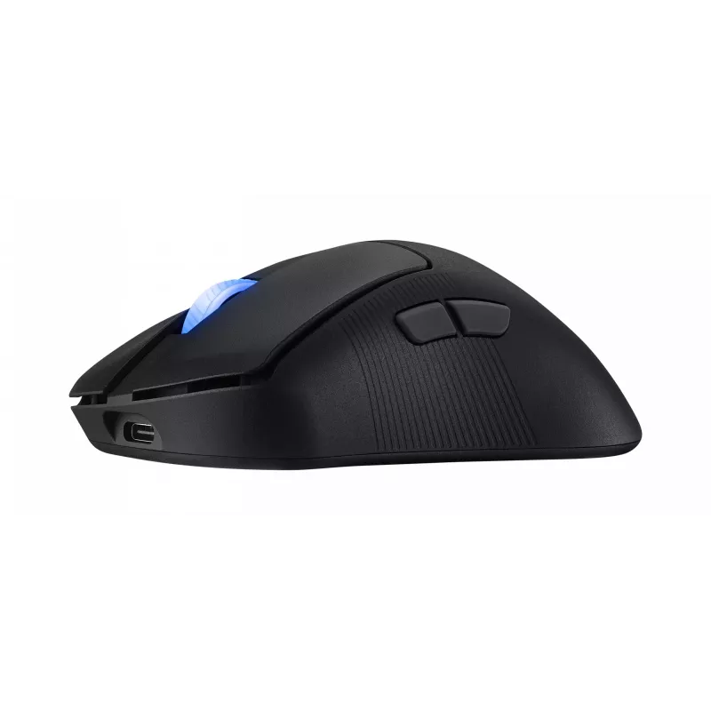 Mysz ASUS ROG Keris II Ace Wireless AimPoint Czarna Gaming Praworęczna RF Wireless + Bluetooth + USB Typ-A Optyczna 42000 DPI