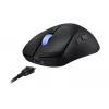 Mysz ASUS ROG Keris II Ace Wireless AimPoint Czarna Gaming Praworęczna RF Wireless + Bluetooth + USB Typ-A Optyczna 42000 DPI