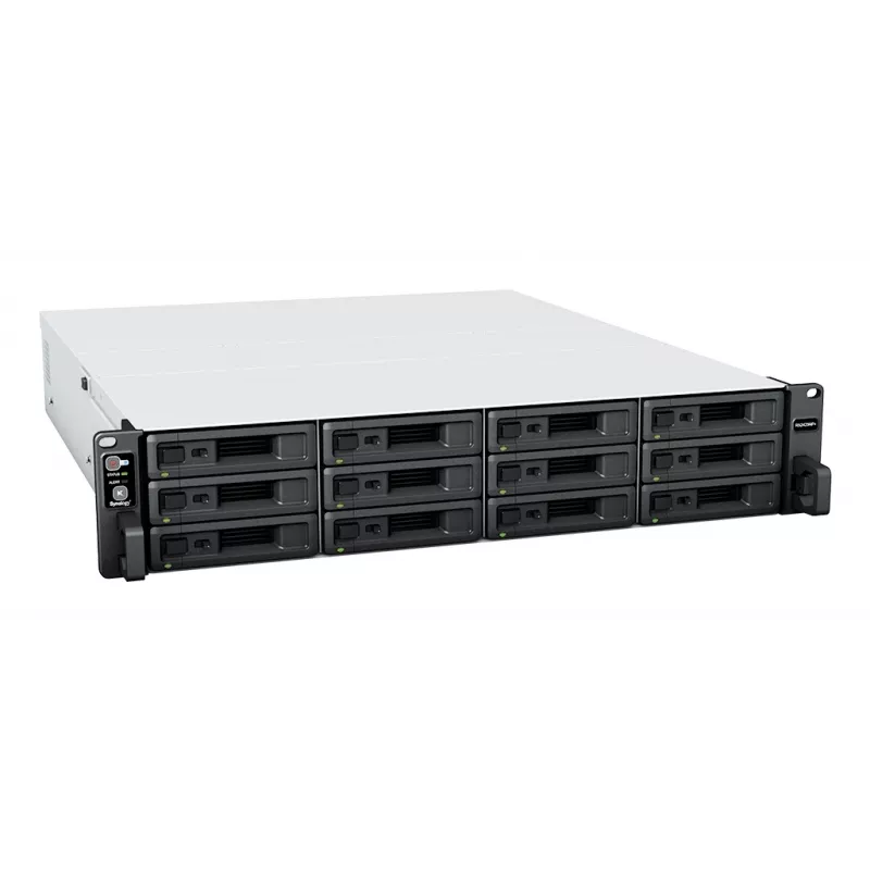 SYNOLOGY Rack Station RS2423RP+ 12-zatokowy serwer NAS 2U Barebone z redundantnym zasilaczem