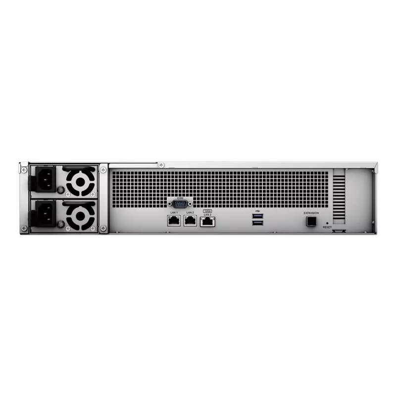 SYNOLOGY Rack Station RS2423RP+ 12-zatokowy serwer NAS 2U Barebone z redundantnym zasilaczem
