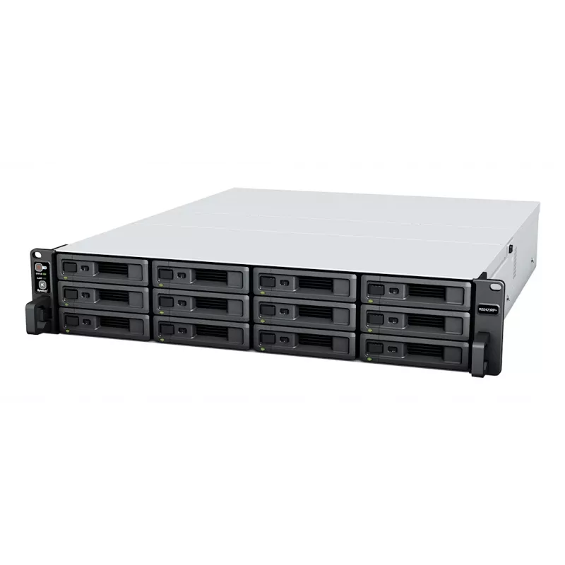 SYNOLOGY Rack Station RS2423RP+ 12-zatokowy serwer NAS 2U Barebone z redundantnym zasilaczem